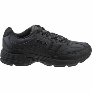 Fila Black Memory Foam Workshift Service Shoes